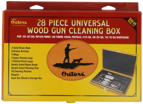 Outers 28-Piece Universal Specialty Kit Includes Wooden Storage Box