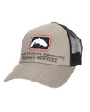 Simms Trout Icon Trucker Hat
