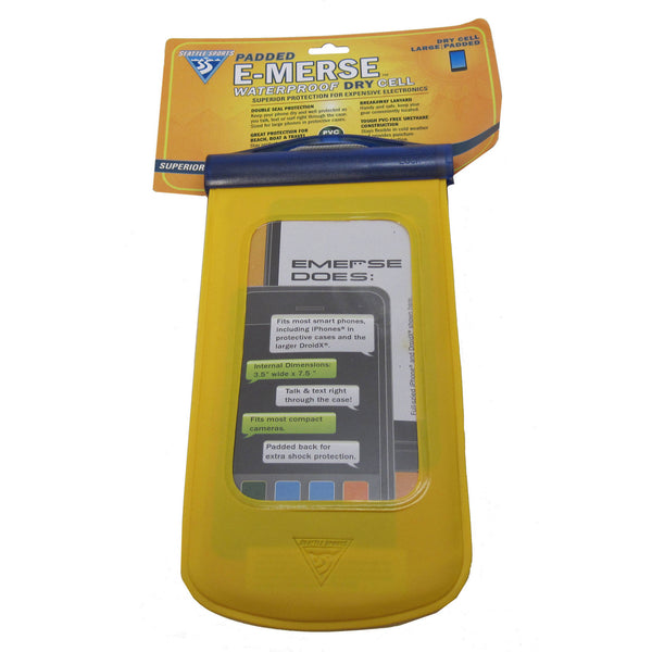 Seattle Sports E-Merse Dry Padded Cell Phone Large Yellow