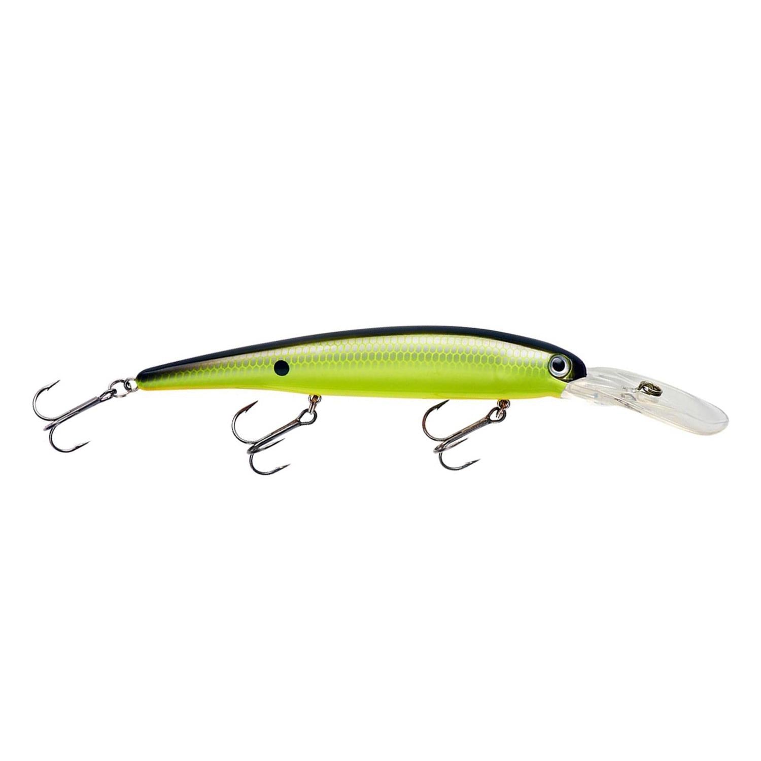 Bandit Walleye Deep Crank 5/8Oz Chart/Pearl Scales Bandit Fisherman
