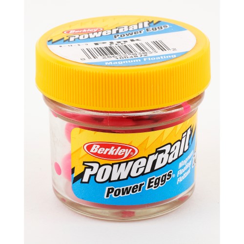 Berkley Powerbait Power Eggs Floating Magnum Fishing Bait Pink With Garlic Scent