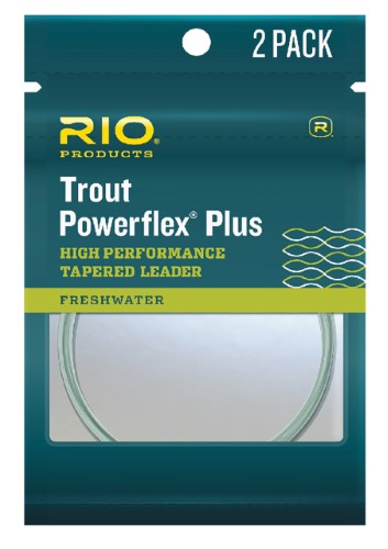 Rio Powerflex Plus 9 Ft. Leader 2 Pack 6X