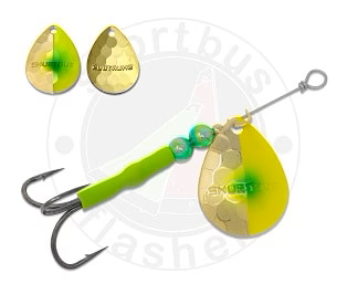 Shortbus Flashers 3.5 Colorado Spinner - Brass Big O ZZZ