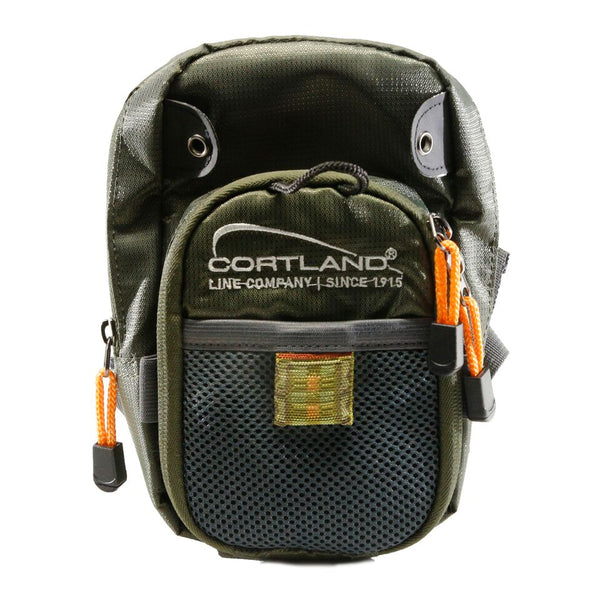 Cortland Fairplay Adult Chest Pack Soft Sided Tackle Bag Green 2 Pouch Polyester Blend 1 Pack