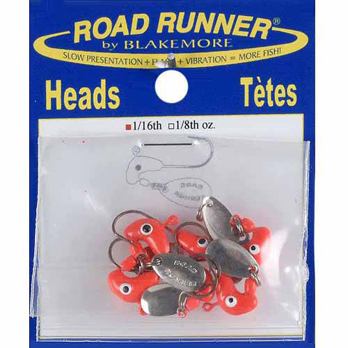 Road Runner Heads - 1/16 oz. - White