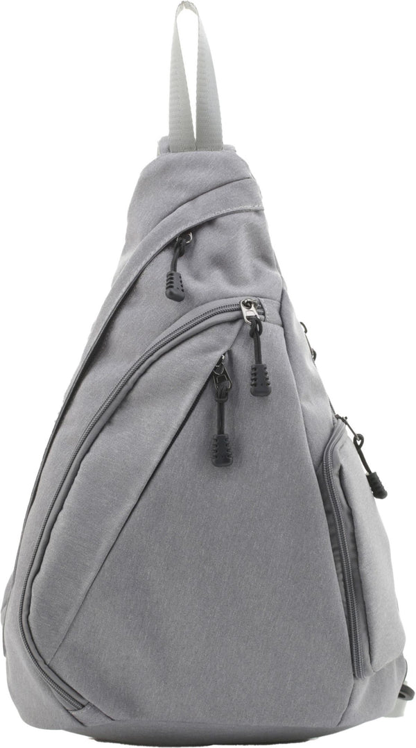 Jessie & James Peyton Sling Shoulder Concealed Carry Backpack Ccw Handbag Gray Amc5819 Gy
