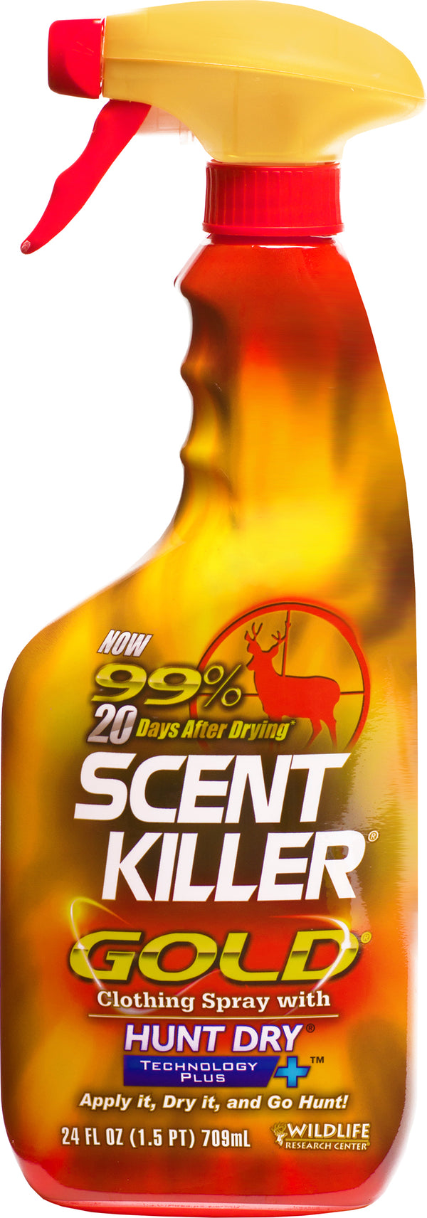 Wildlife Research Center Scent Killer Gold Clothing 24 Fl Oz Hunting Scent Elimination Spray