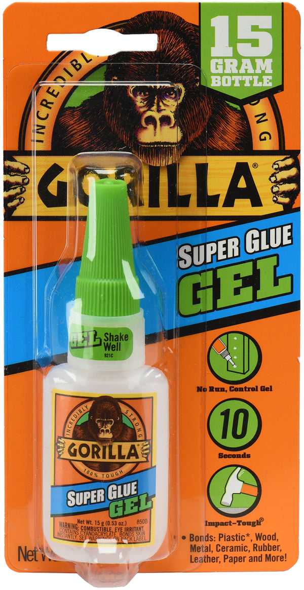 Gorilla Glue Super Glue Gel (15G) Clear Color