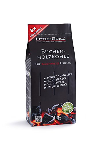 Lotusgrill Beech Charcoal Bag 1Kg