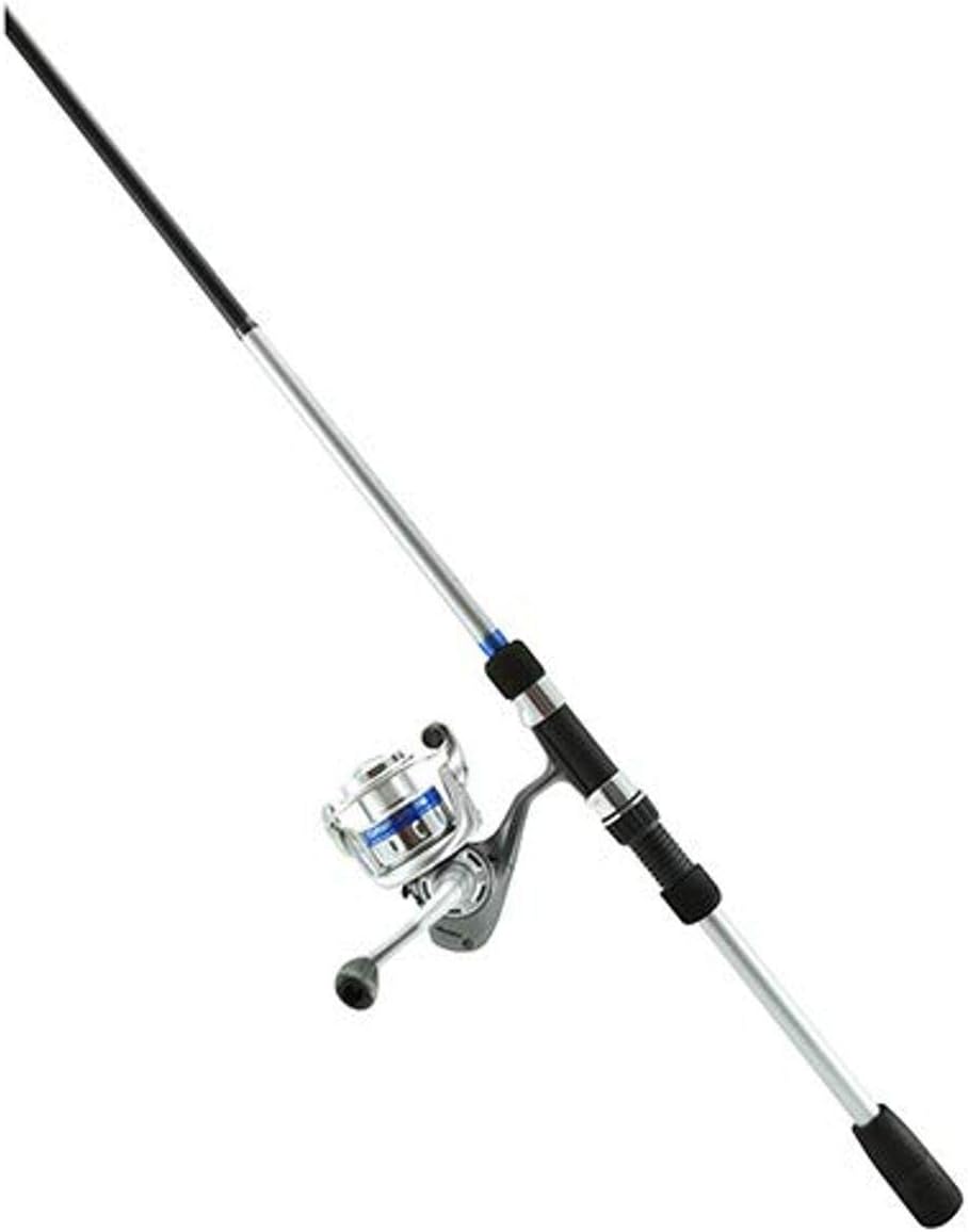 okuma centerpin rod and reel combo Safina Pro Saltwater Combos machined aluminum spool Okuma Cascade II 5' Spinning