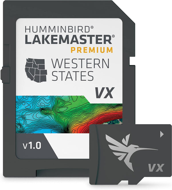 Humminbird Lakemaster VX 602009-1 Premium West States microSD