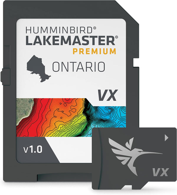 Humminbird Lakemaster VX 602020-1 Premium Ontario microSD