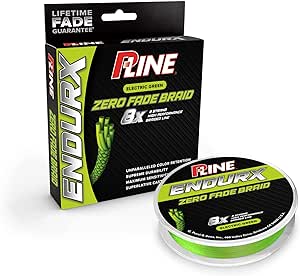piscifun lunker braided fishing line 274M PE fiber multifilament 0.06- LifeOutdoor foot white mark in the center of each segment Fins| Crappie Braid Yellow /