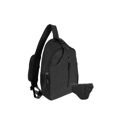 Jessie & James Kyle Minimalist Sling Shoulder Concealed Backpack Ccw Handbag Black Smc52092 Bk
