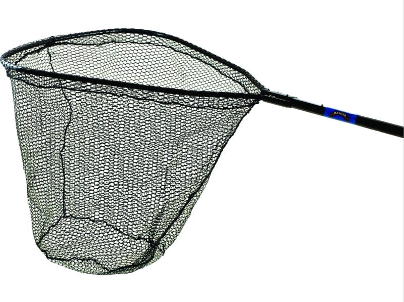 army navy styore fishing net Ranger Tournament Muskie Landing Net 54-84" Handle 34X30X36" Net