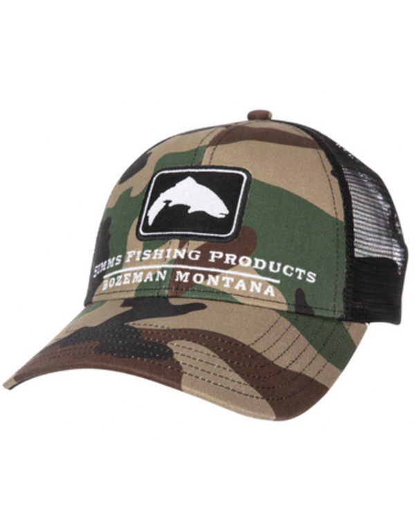 Simms Trout Icon Trucker Hat