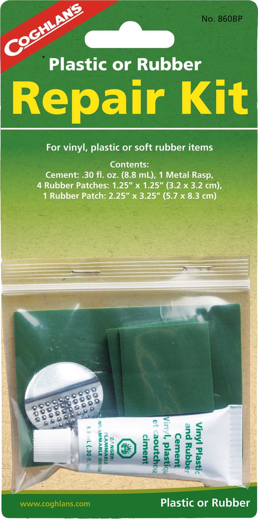 Coghlan's Plastic & Rubber Repair Kit