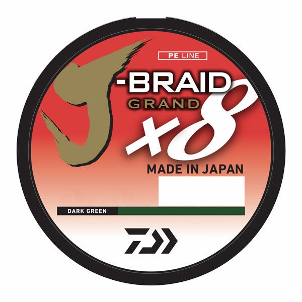 Daiwa J-Braid Grand - Dark Green - 300 Yards - 20lb