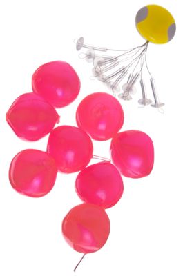 BNR Tackle Soft Beads - 20 Mm - Pink Sheen