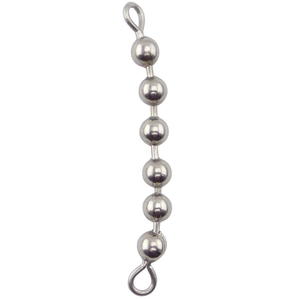 Bead Tackle Chain Swivels | 75 Lb.; 6 Ball; 4