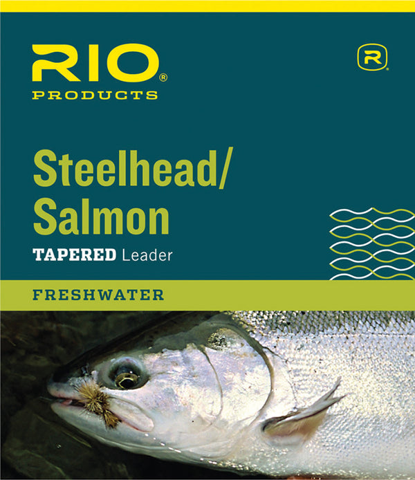 RIO Steelhead/Salmon Tapered Leader 3-Pack | 10 Lb.; Clear