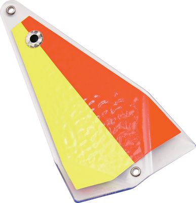 Big Al's Fish Flash - 8'' - Chartreuse/Orange