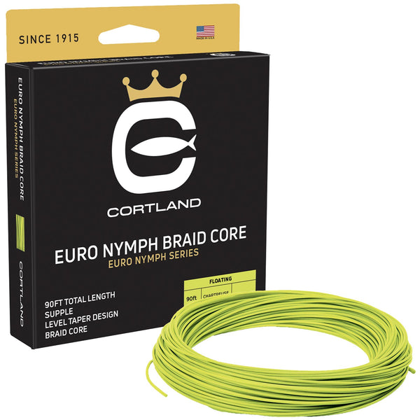 Cortland Euro Nymph Euro Nymph Braid Core - Sage Green
