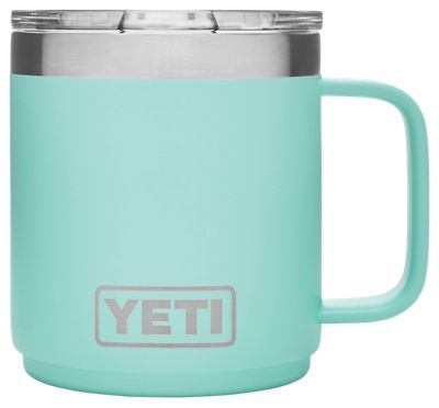 Yeti Rambler Stackable Mug with MagSlider Lid 10oz Seafoam