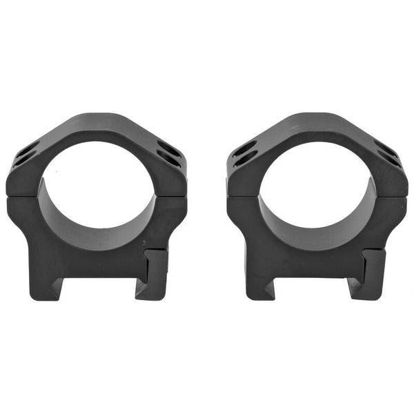 Warne Maxima Horizontal Fixed Attach Weaver/Picatinny Style Scope Ring 1" Tube Low Height Matte Black Finish