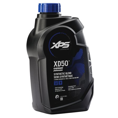 XPS Marine XD50 Outboard Synthetic Blend 2-Stroke Engine Oil  1 Quart