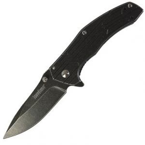 Kershaw Kingbolt Knife 2.8" Satin Plain Blade Silver Stainless Steel Handles