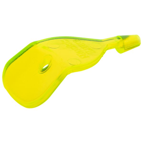 Mack's Lure Wiggle Hoochie Bill - 1-1/2" - Chartreuse