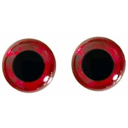 WTP 3D Molded Eyes - 5/16' - Red