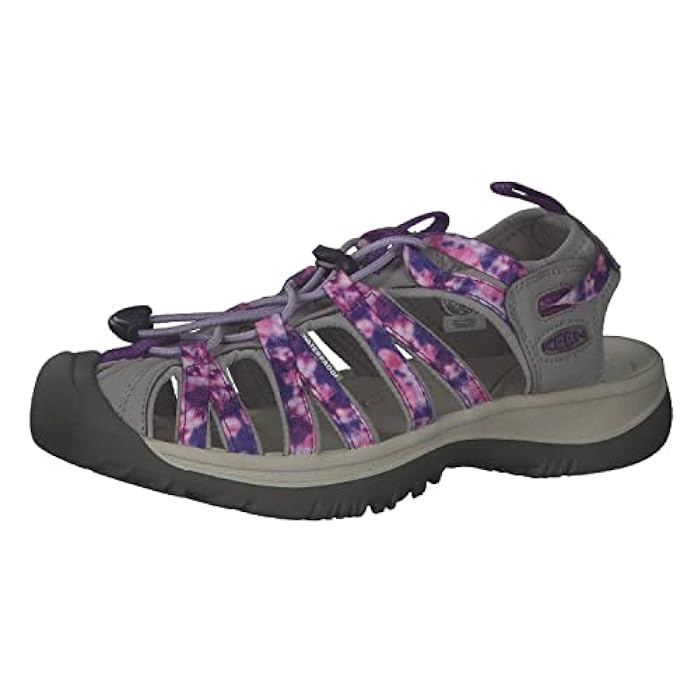 KEEN Women's Whisper Closed Toe Sandals - Water-Resistant, Adjustable, Machine Washable Adventure Sandals