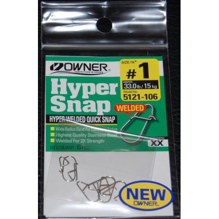 Owner Hyper Welded Quick Snap - Size 1 - 33lb