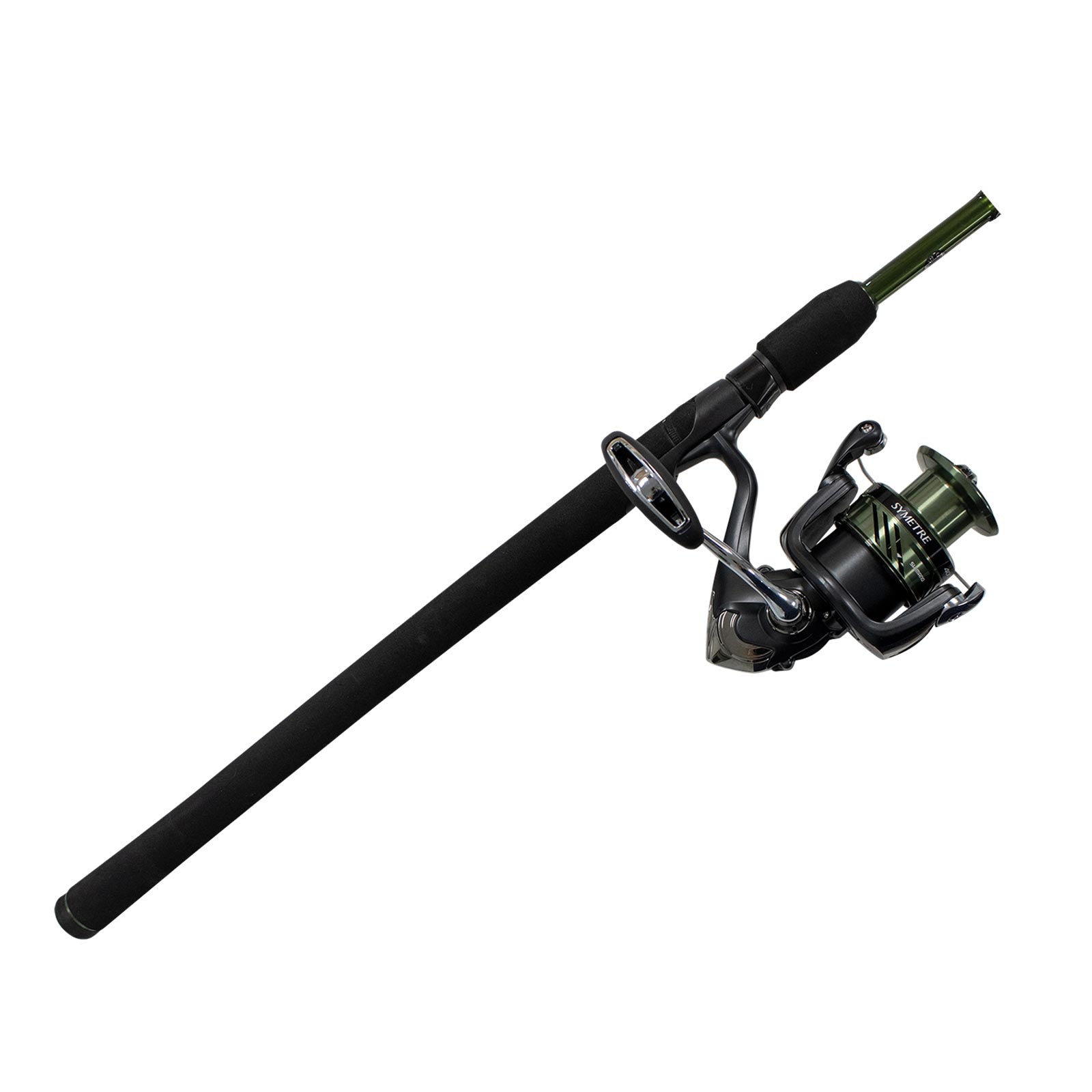8.5 salmon fishing rod with shimano 4000 reel Solstace SO4000FI Ted's Sports Center For easy transport and storage Catch More Fish Salmon Spinning