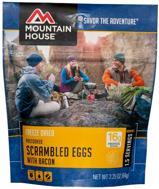 Mountain House Scrambled Eggs & Precooked Bacon