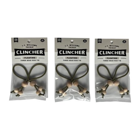 Clincher Fishing Rod Ties 3-Pack