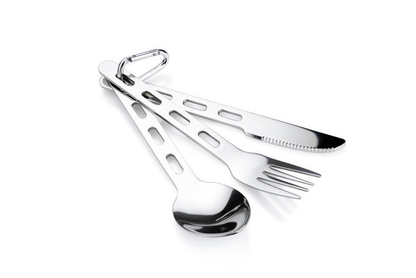 Gsi Outdoors Glacier Stainless Steel Cutlery Set