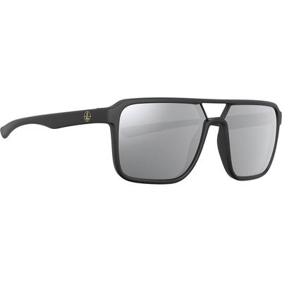 Leupold Bridger Sunglasses Matte Black Frame Shadow Gray Flash Lens 182672