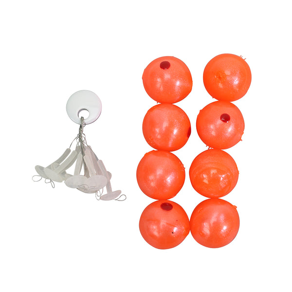 BnR Tackle Soft Beads | Creamsicle Stinkeye; 20 Mm
