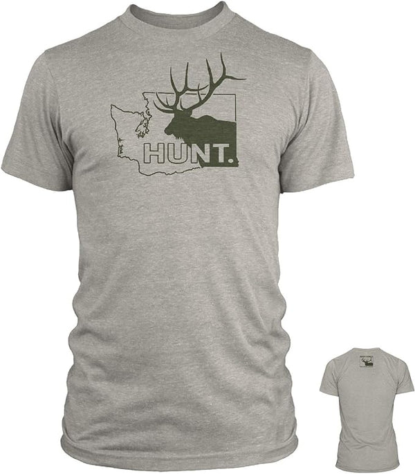 Rep Your Water Shirt Hunt Wash Elk