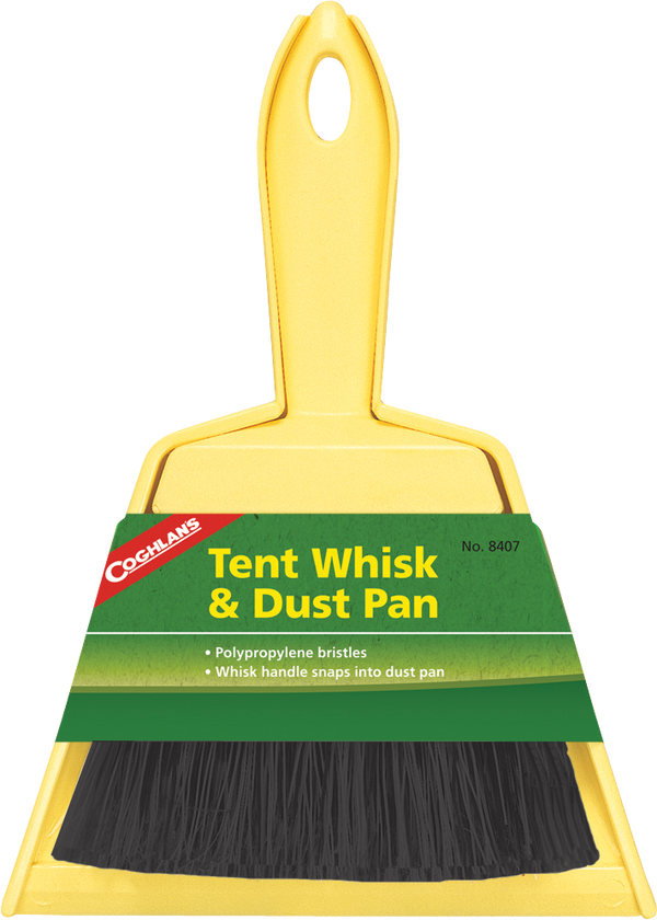 Coghlan's Tent Whisk & Dust Pan