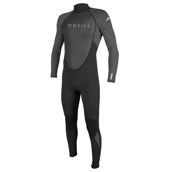 O'neill 3/2mm Reactor II Men's Full Wetsuit Large Black/Graphite