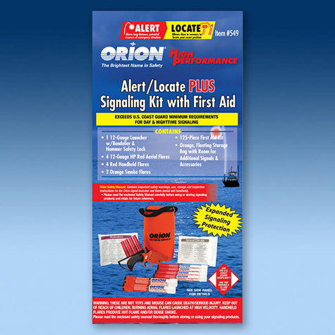 Orion Safety Signals Coastal Alert & Locate First Aide Flare Kit