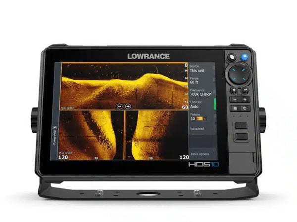 Lowrance HDS10 Pro 10ā³ MFD C-MAP US & Canada Active Imaging HD 3in1
