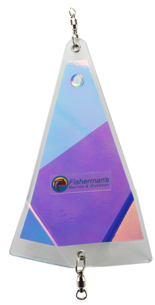 Yakima Bait Big Al's Medium Fish Flash & Fisherman's Marine & Outdoor Logo