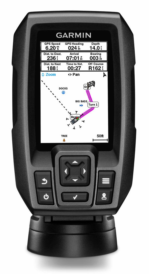 Garmin Striker Plus 4 GPS Fishfinder w/Dual Beam TM Transducer