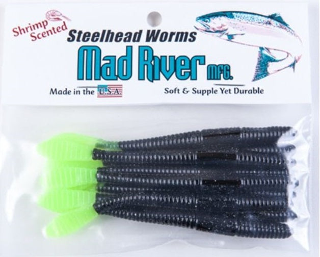 Mad River Mfg. Steelhead Worm 6