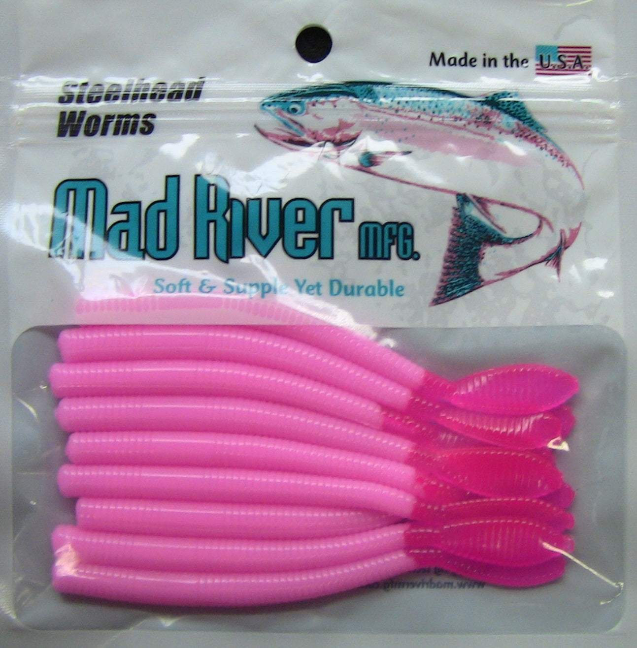 Mad River Mfg. Steelhead Worm 6